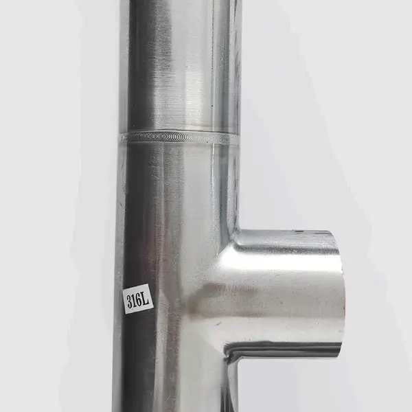 316 pengelasan pipa tee stainless steel