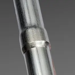 Efek pengelasan steker T-tube